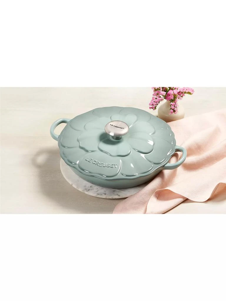 Le Creuset Signature Enameled Cast Iron 2.25-Quart Petal Braiser 7