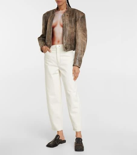 FRAME Ultra High Rise Barrel jeans 2