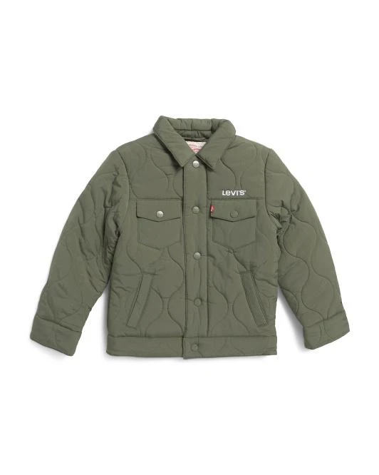 Levi
s Big Boys Button Up Jacket