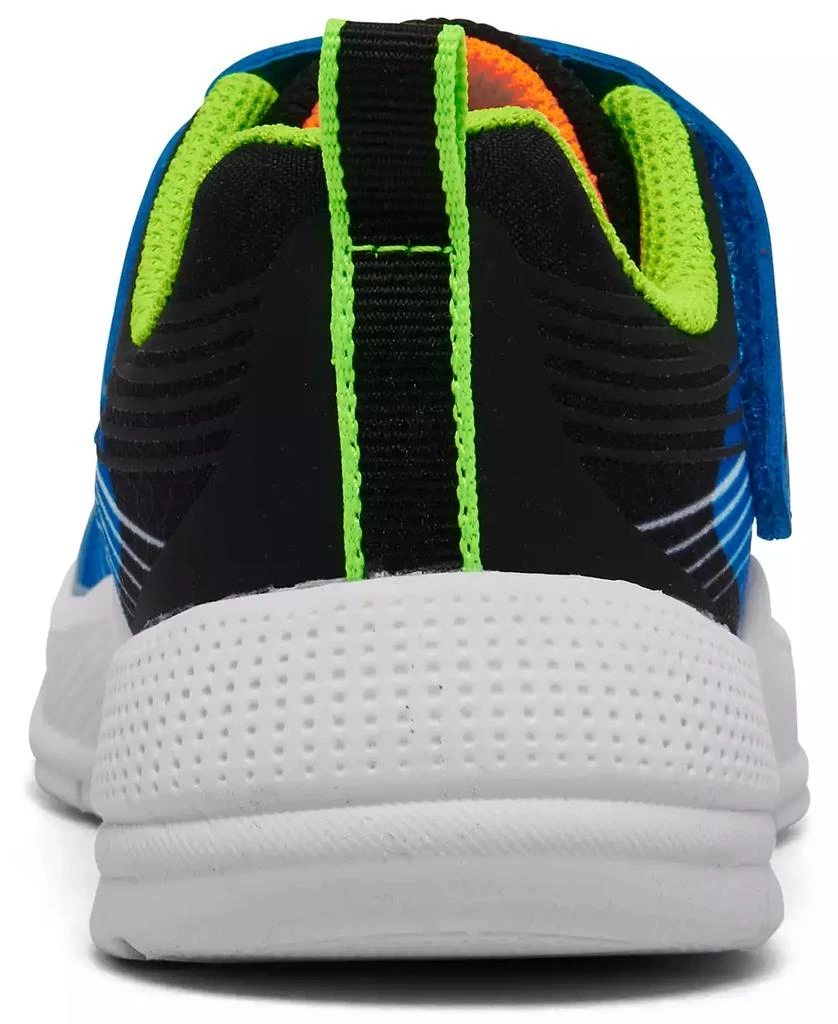 SKECHERS Toddler Boys' Microspec Advance Fastening Strap Casual Sneakers from Finish Line 4