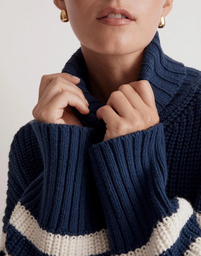 Madewell Wide Rib Turtleneck Sweater 5