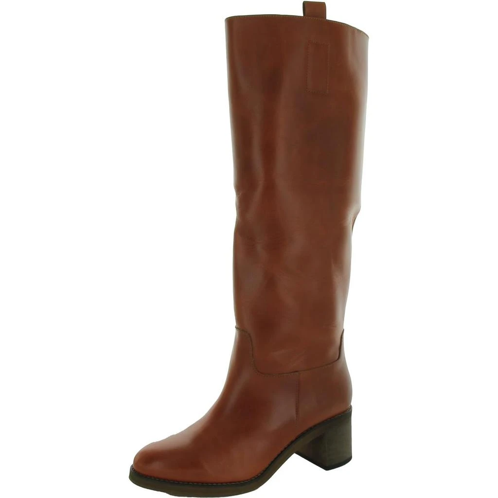 Free People Tabby Womens Solid Leather Knee-High Boots 2