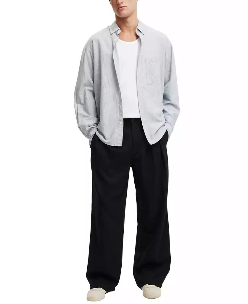 Cotton On Men's Super Baggy Pleated Pants 5