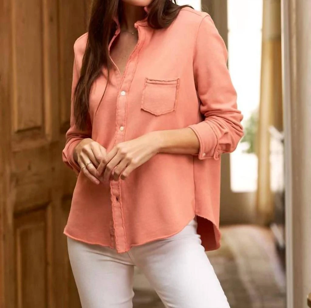 Frank & Eileen Frank & Eileen - Eileen Sweatshirt Button Triple Fleece 2