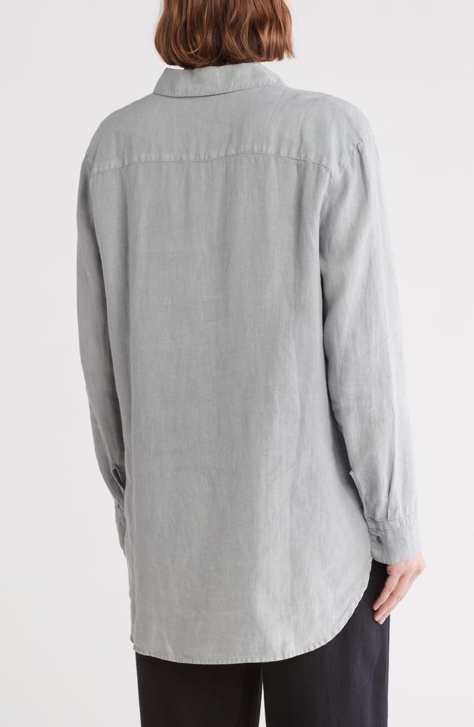 James Perse Lightweight Linen Button-Up Shirt