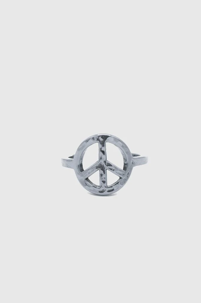 Rebecca Minkoff Peace Sign Ring 1