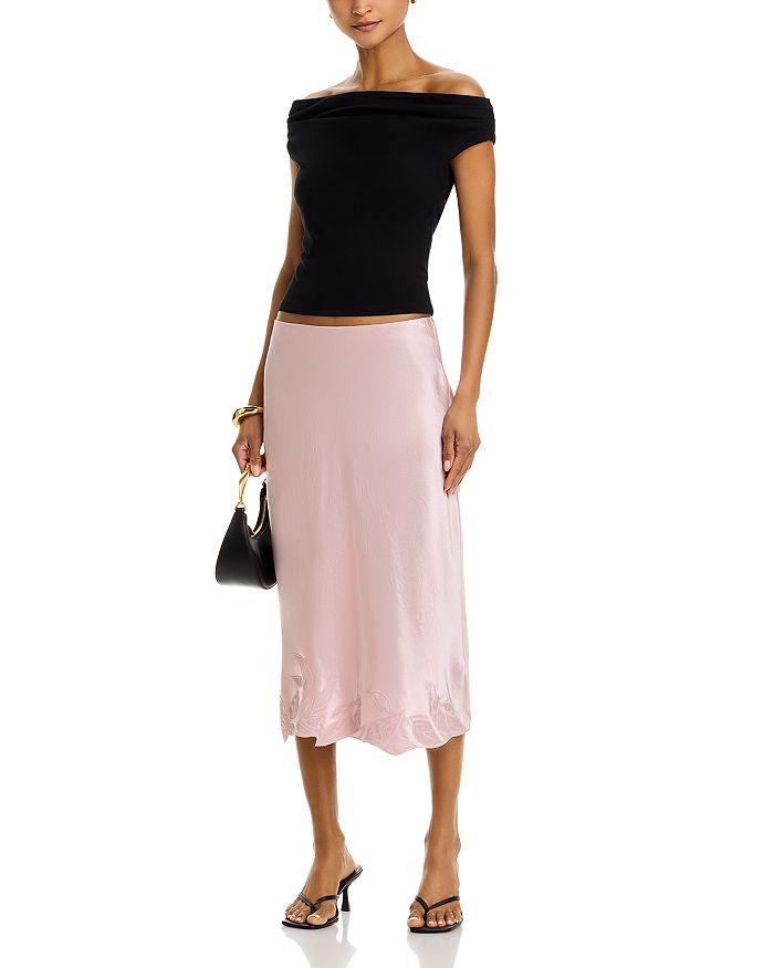 AQUA Off-The-Shoulder Jersey Top - Exclusive