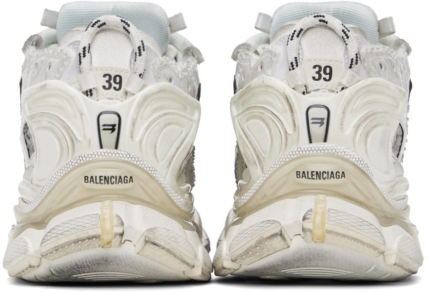 Balenciaga White Runner Sneakers