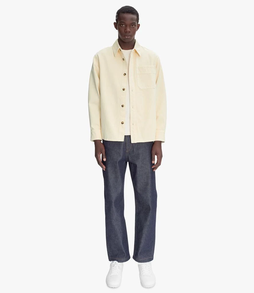 A.P.C. Basile Brodée Poitrine overshirt 4
