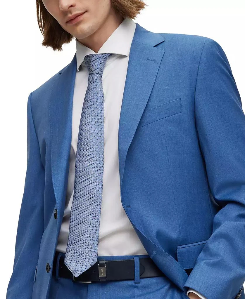 Hugo Boss Men's Silk-Blend Jacquard Patterned Tie 3