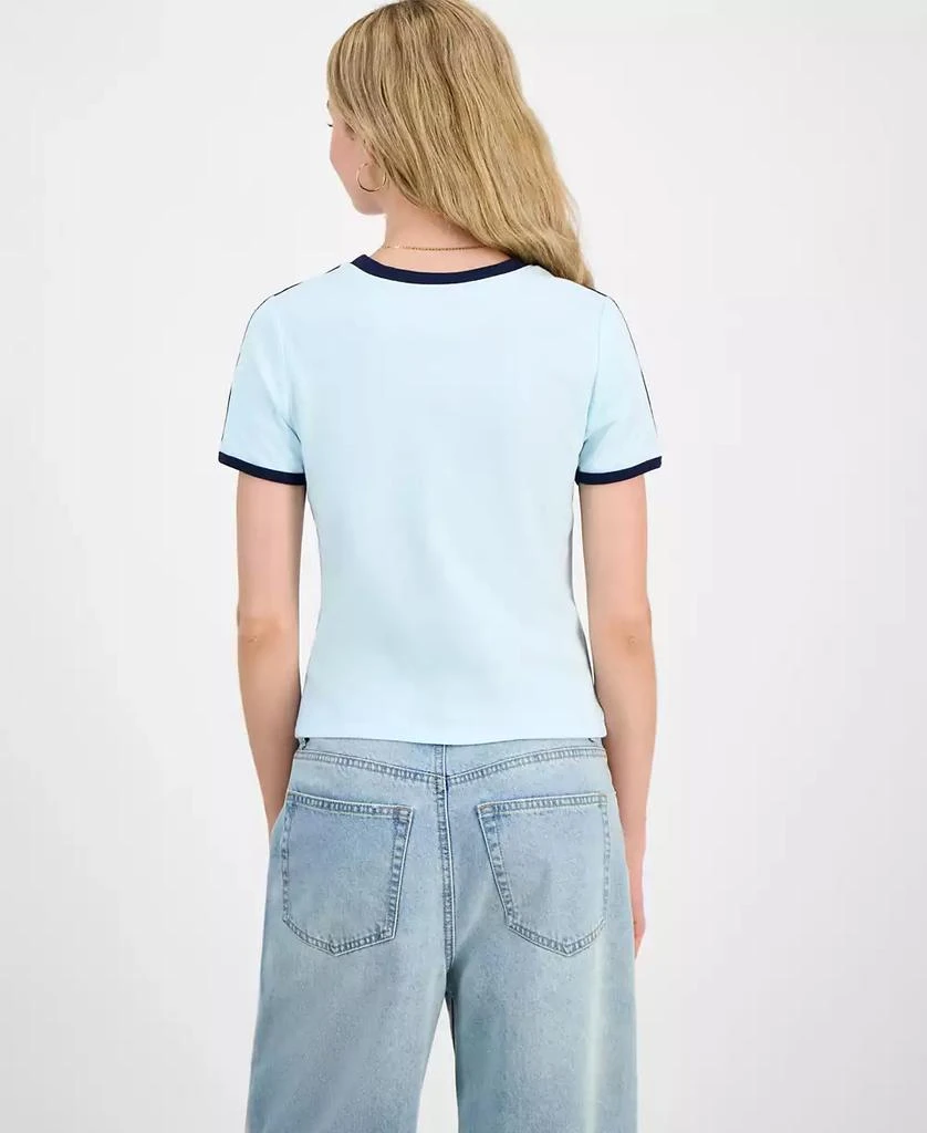 Disney Juniors' Stitch Graphic Print T-Shirt 4