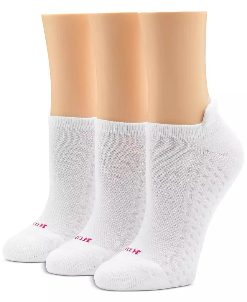 Hue Women
s 3-Pk. Air Cushion Tab-Back No Show Socks