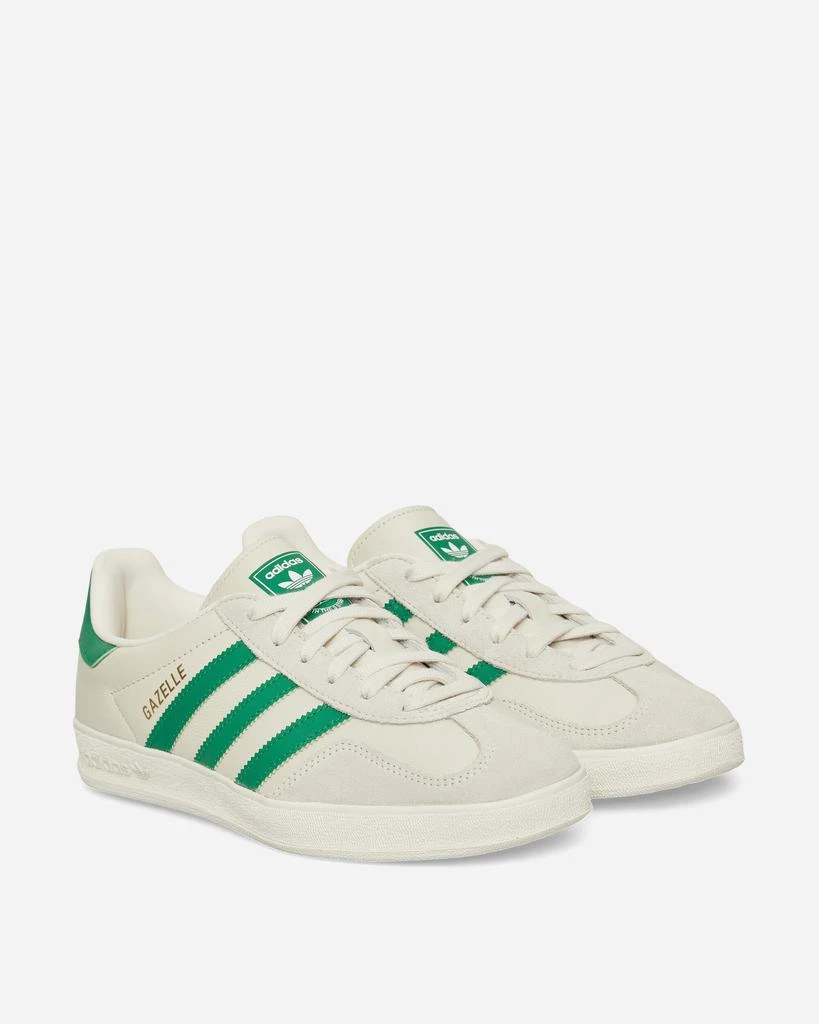 Adidas Gazelle Indoor Sneakers Chalk White / Green 2