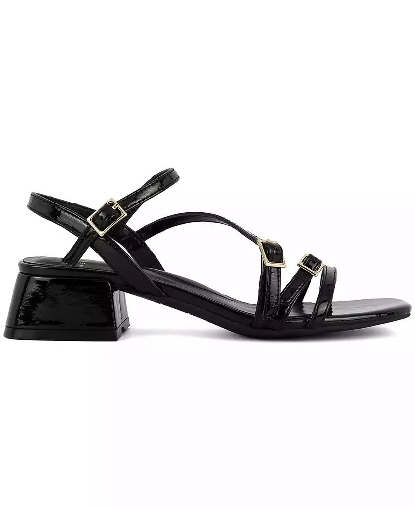JONES NEW YORK Women's Unasyn Block Heel Strappy Dress Sandals 2