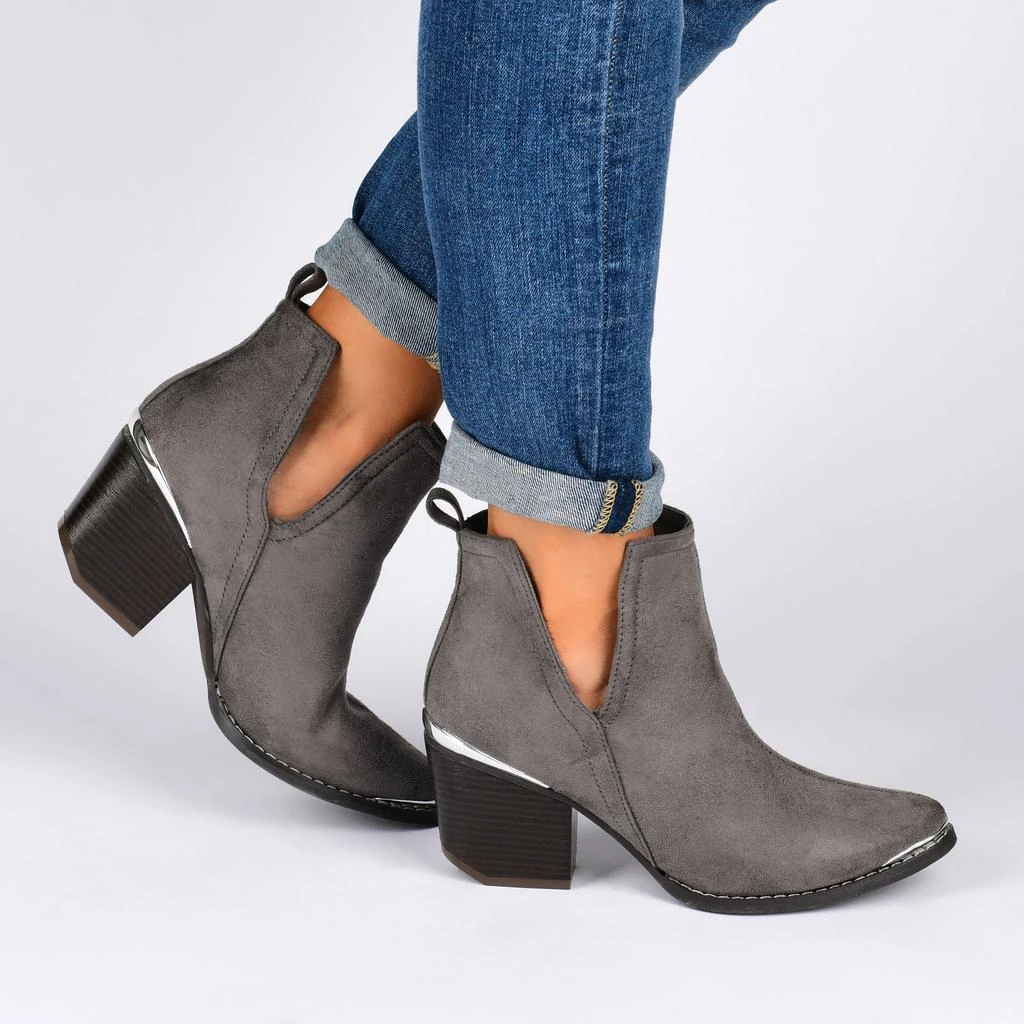 Journee Collection Collection Women's Wide Width Issla Bootie 6