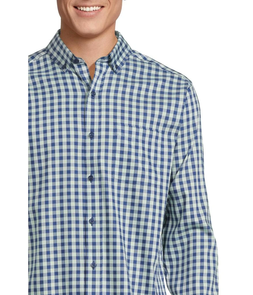 Johnston & Murphy Xc4 Two Tone Gingham Shirt 4
