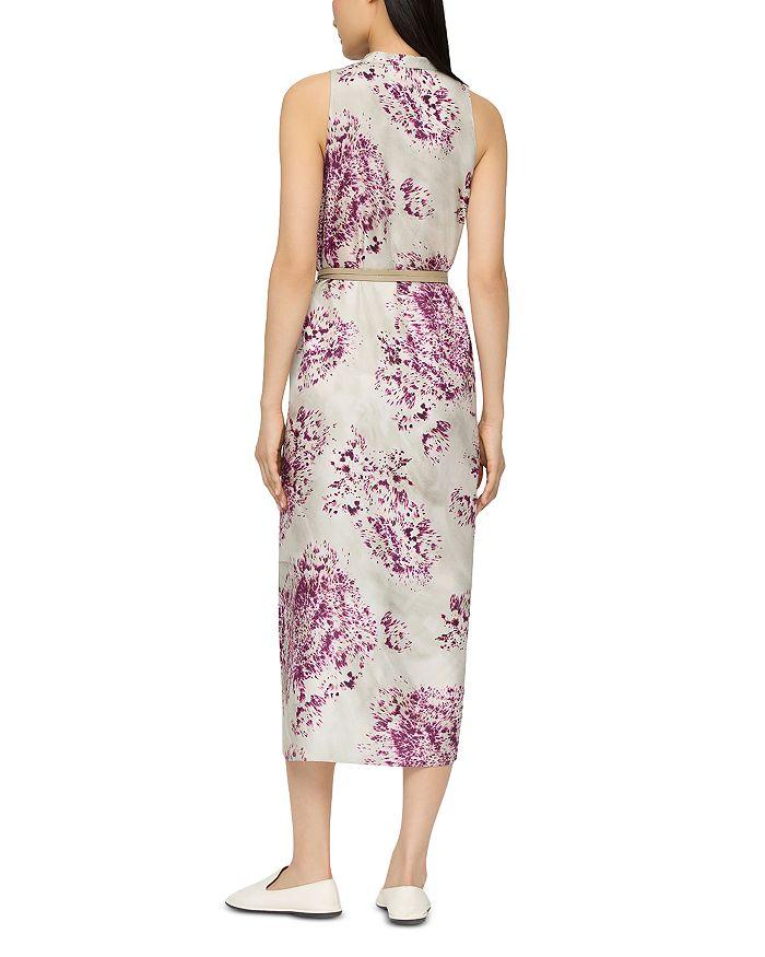 Lafayette 148 New York Silk Floral Button Front Dress