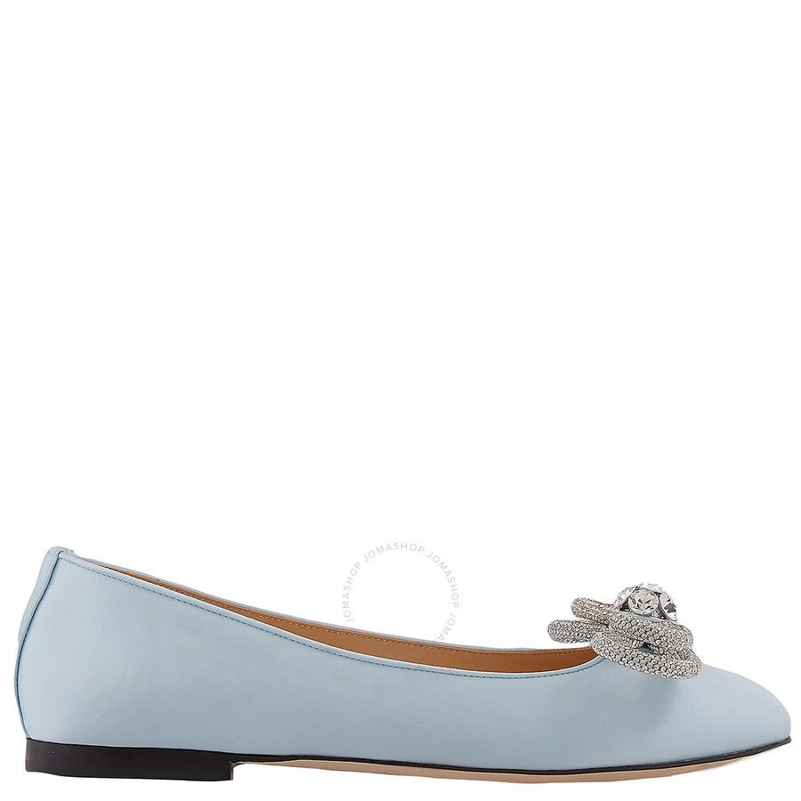 Mach & Mach Double Bow Ballerina Flats