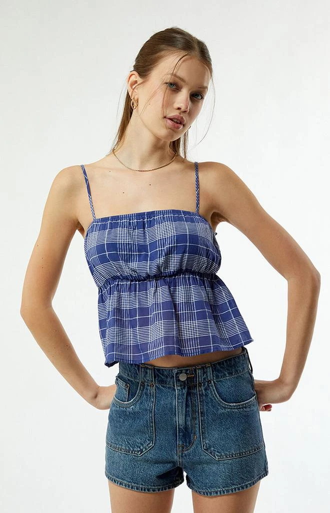 Your Favorite Plaid Babydoll Top 2