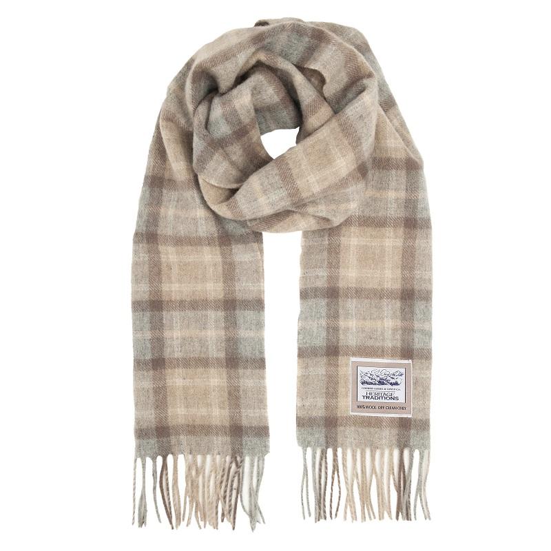 Heritage Heritage Traditions - Mackellar Natural Woolen Scarf