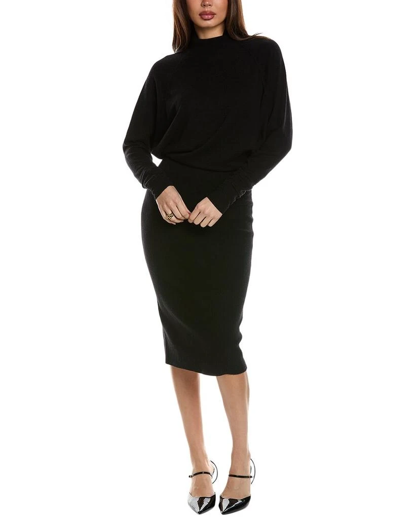 REISS Freya Wool & Cashmere-Blend Sweaterdress 1