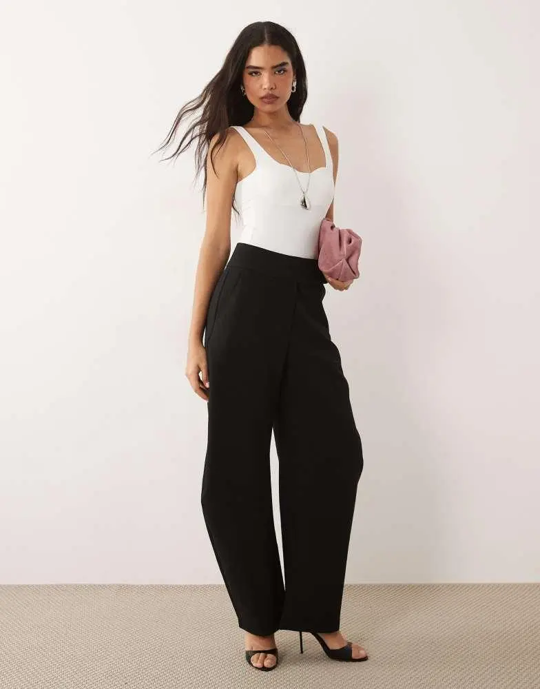 ASOS ASOS DESIGN polyamide sculpting bodysuit in white