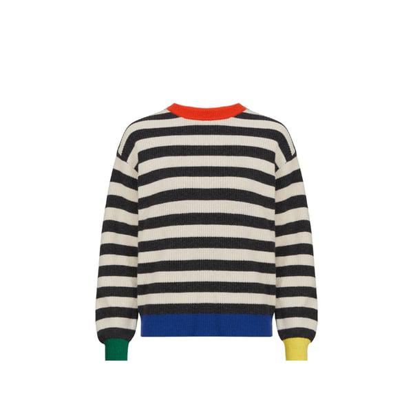 BOBO CHOSES Striped wool-blend jumper