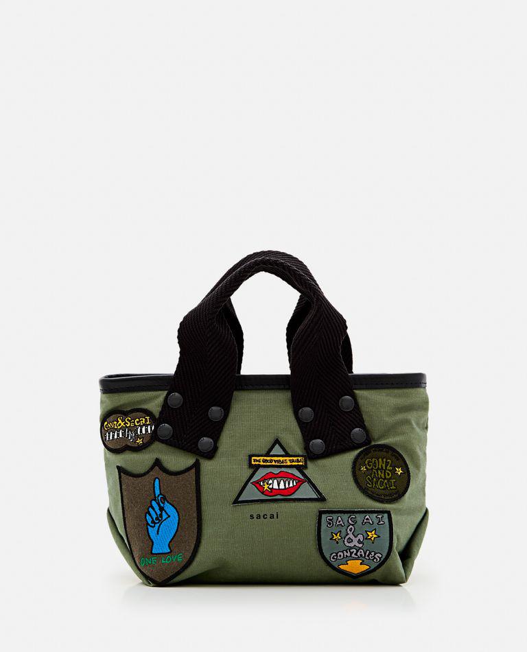 Sacai Sacai X Marc Gonzales Small Patch Tote Bag