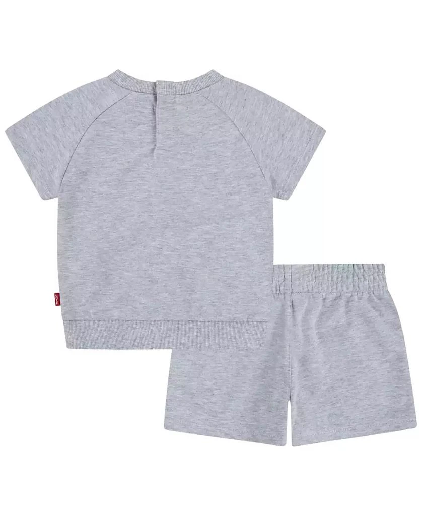 Levi's Baby Boys Coastal Prep Raglan Top and Shorts, 2-Piece Set 2
