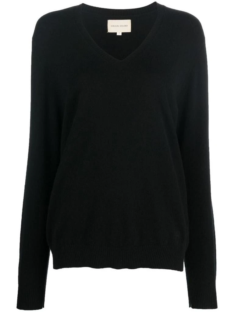 Loulou Studio Loulou Studio Classic Col V Clothing 1