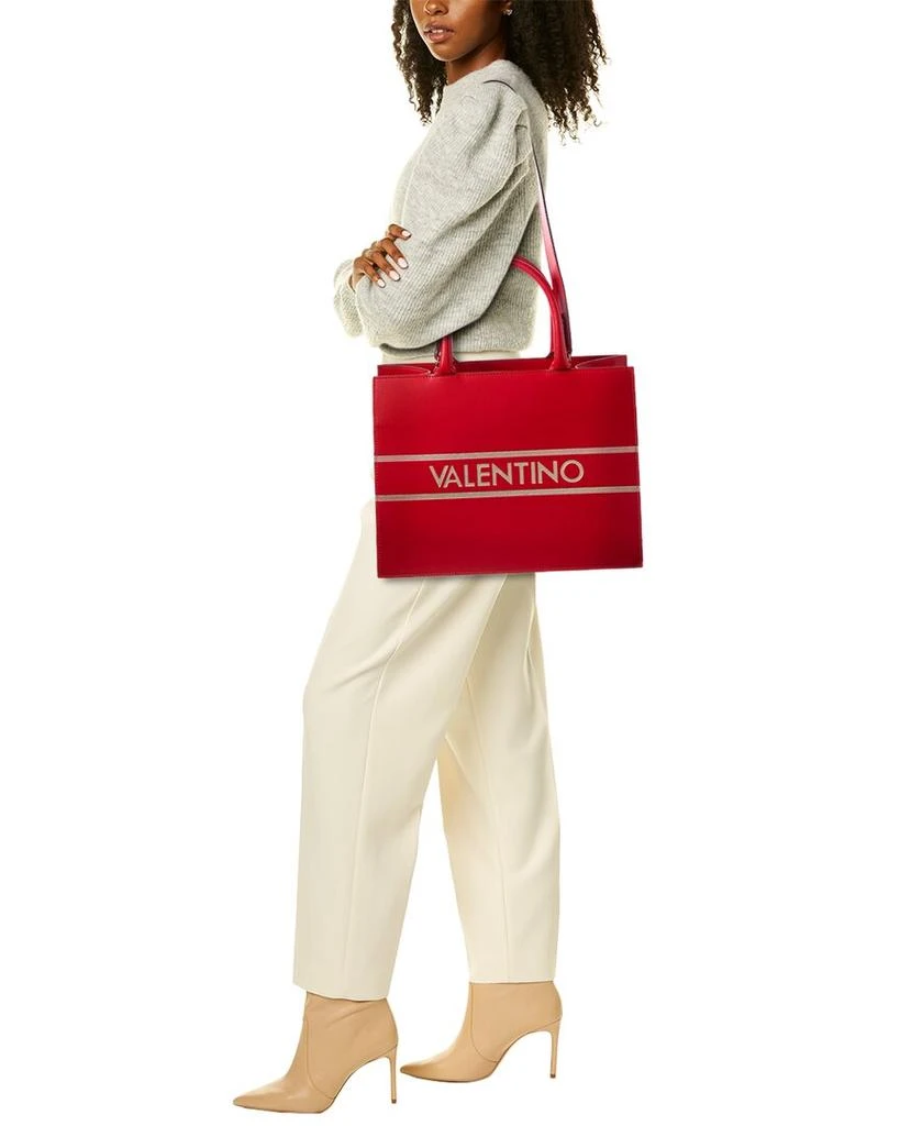Mario Valentino Victoria Lavoro Leather Tote 4
