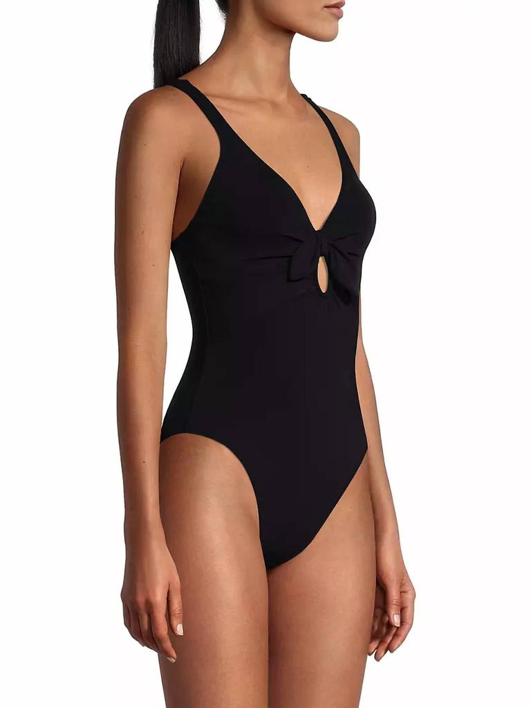 Robin Piccone Robin Piccone - Ava Tie Front One-Piece Swimsuit