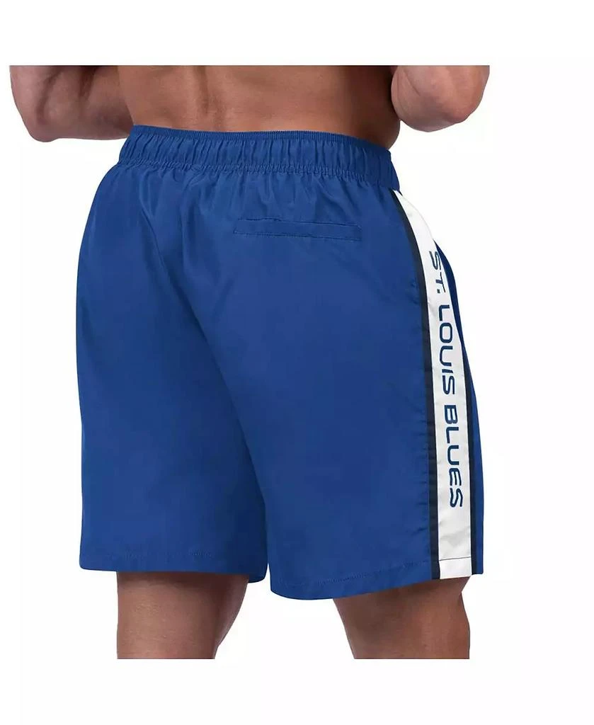 G-III Sports by Carl Banks Men's Blue St. Louis Blues Streamline Volley Swim Trunks 2