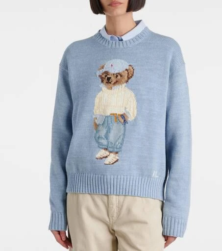 Ralph Lauren Polo Bear intarsia cotton sweater 6