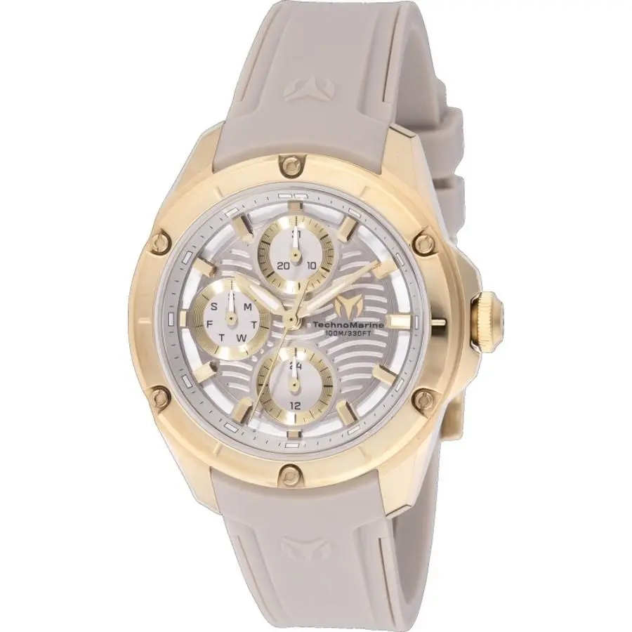 NWT Technomarine Reef Chronograph GMT Quartz Ladies Watch Technomarine Reef Chronograph GMT Quartz Ladies Watch TM  main image 2