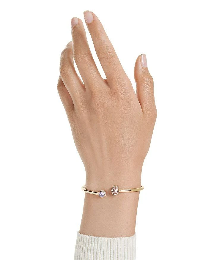 Swarovski Chroma Crystal Flexible Bangle Bracelet 2