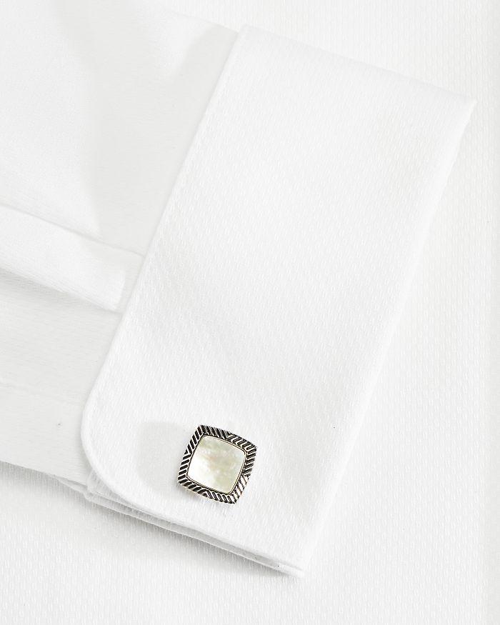 LINK UP Mother of Pearl Square Cufflinks