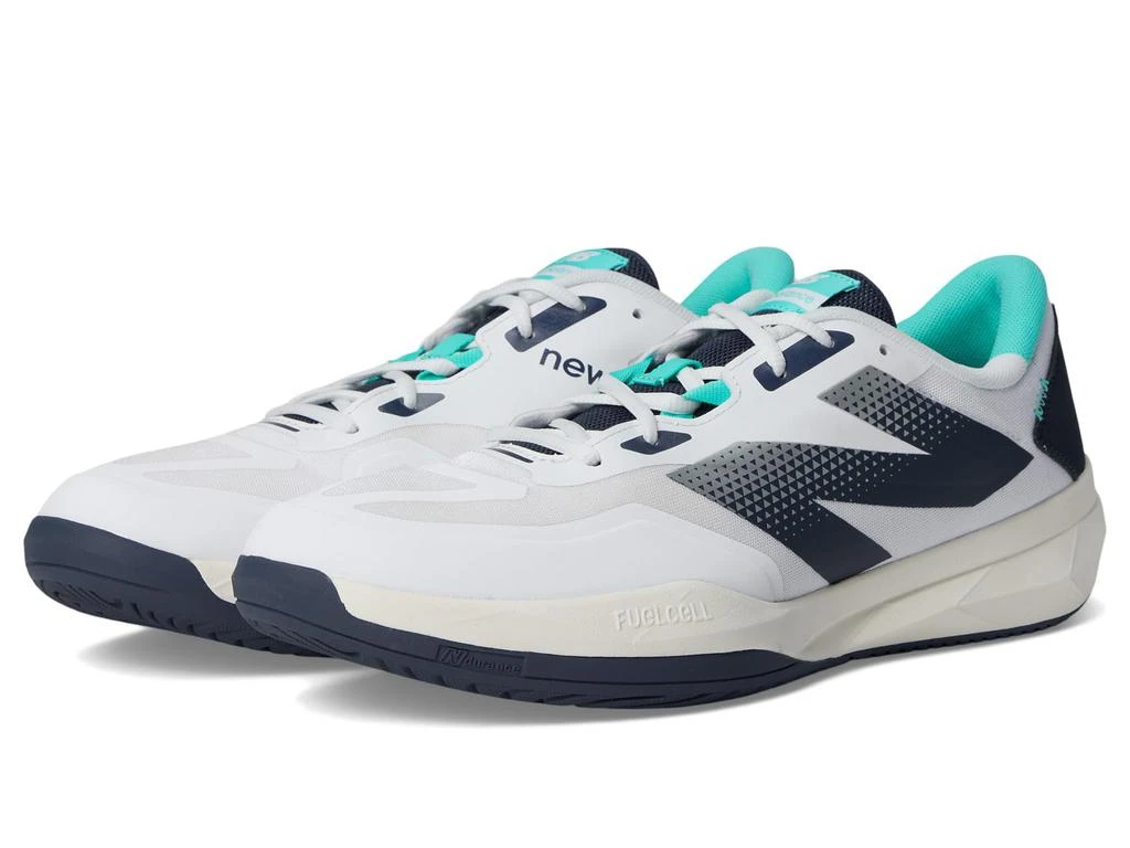 NEW NEW BALANCE men\'s fuelcell 796v4 shoe in white blue Mens New Balance Fuelcell 796v4 in White – Lucky Shoes main image 4