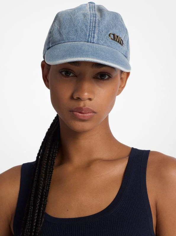 Michael Kors Denim Baseball Hat 3