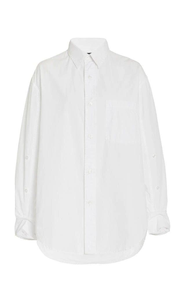 Citizens of Humanity Citizens of Humanity - Kayla Oversized Cotton Shirt - White - L - Moda Operandi 1