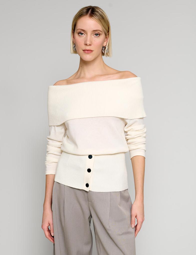 Pixie Market Louise Off The Shoulder Knit