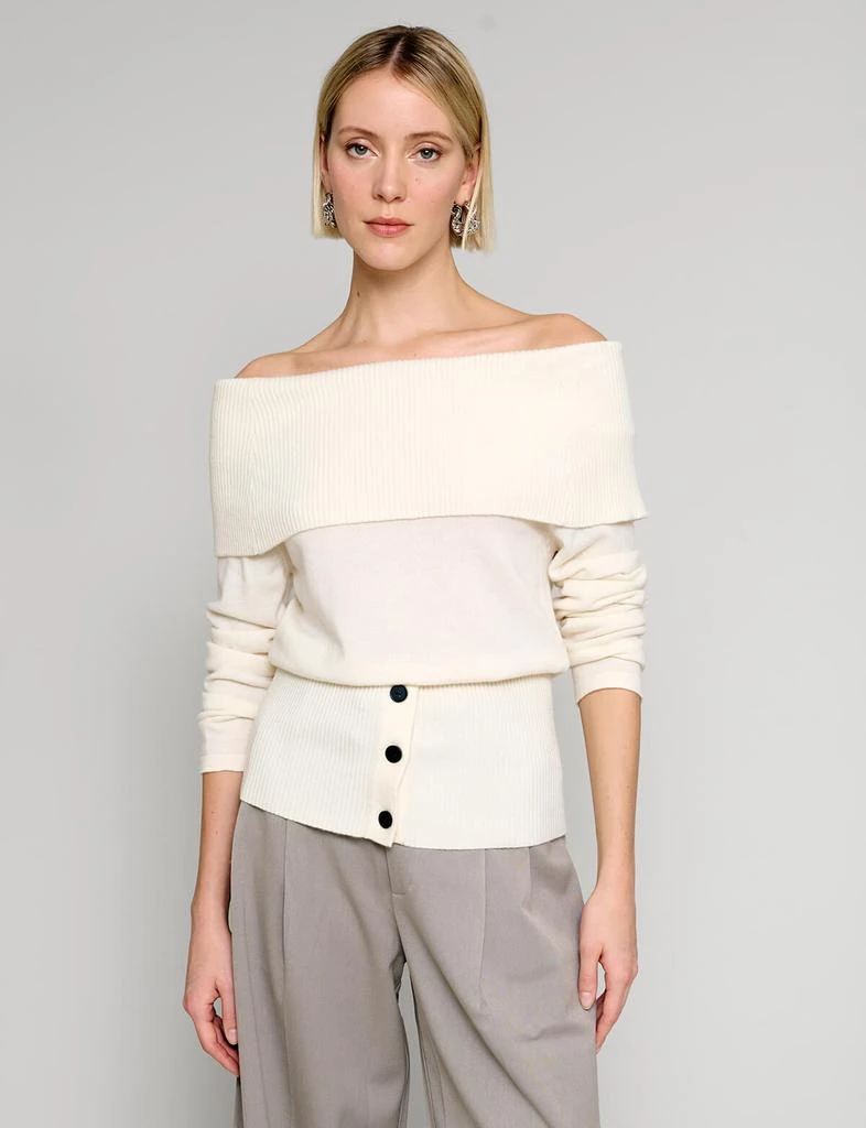 Pixie Market Louise Off The Shoulder Knit 1