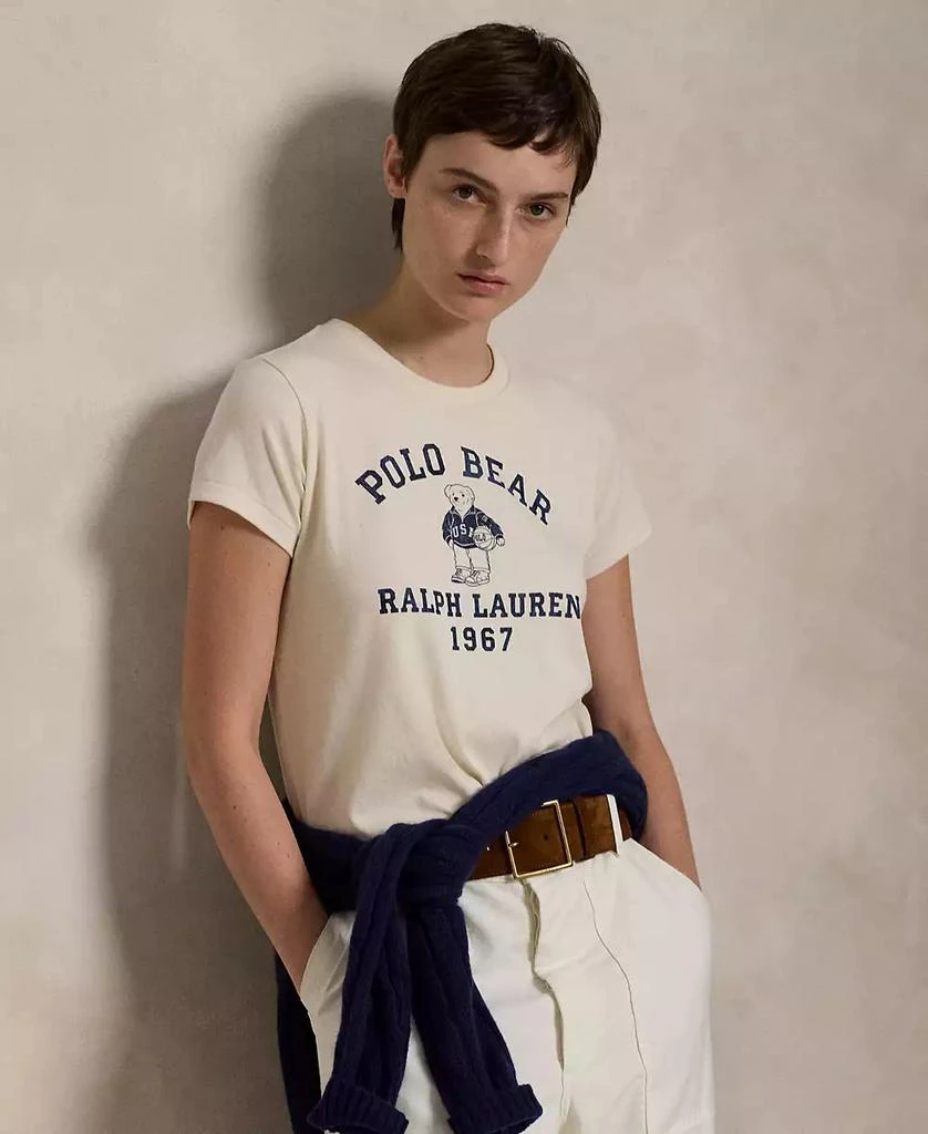 Ralph Lauren Women's Polo Bear Cotton Jersey Tee 1