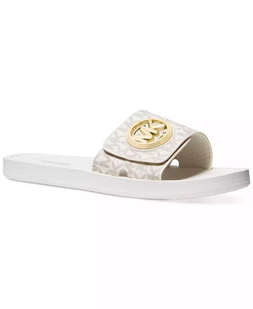 Michael Kors MK Charm Slide Flat Sandals 1