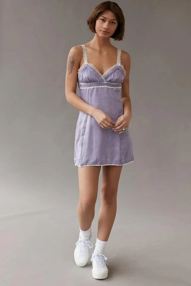 Urban Outfitters UO Ginny Lace Trim Slip Dress 6