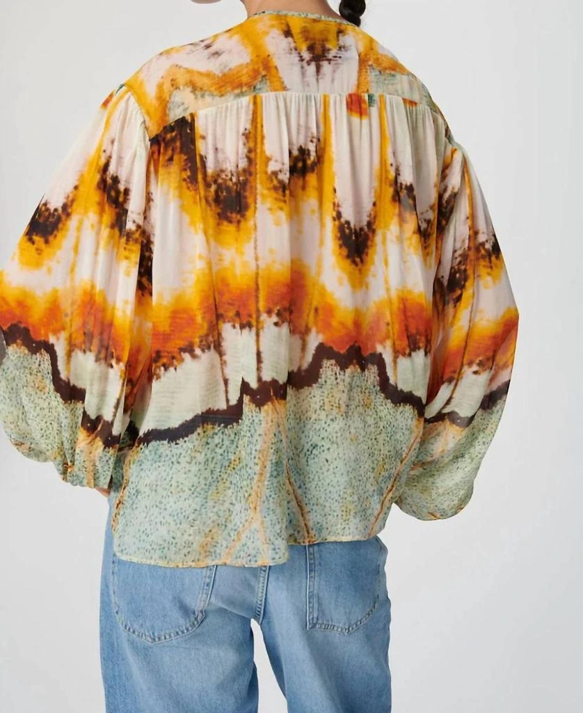 CHUFY Iris Blouse In Petal Skin Yellow 2