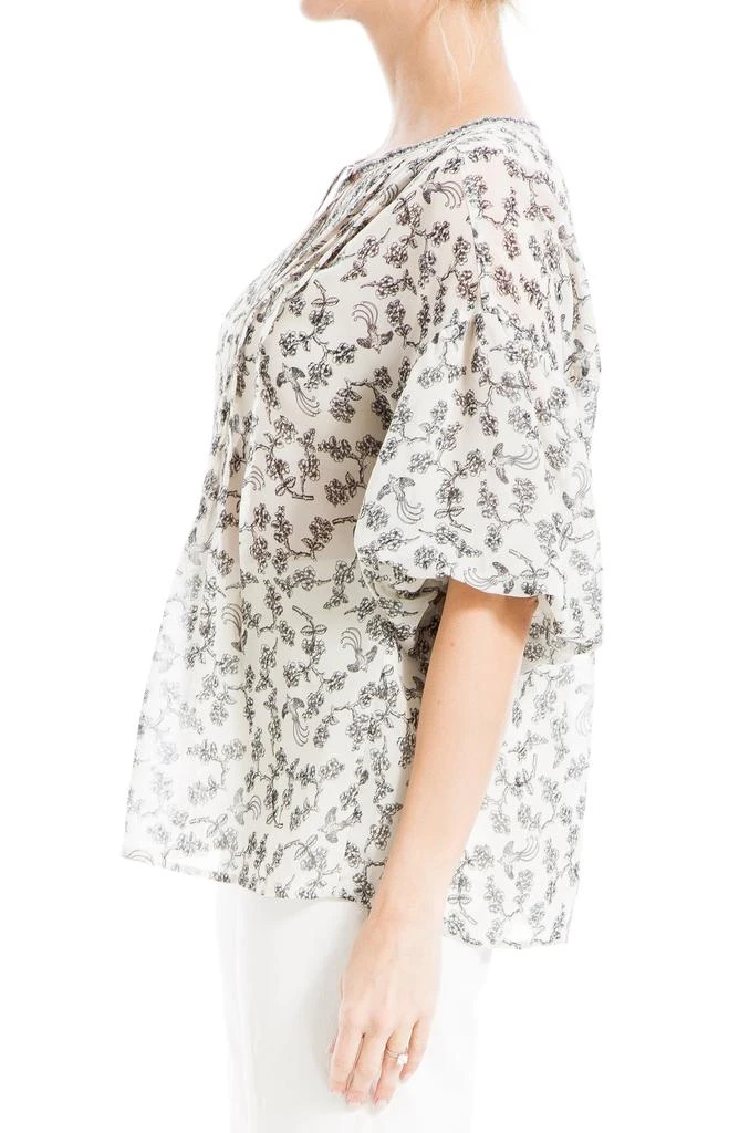Max Studio Puff Sleeve Pintuck Top 6