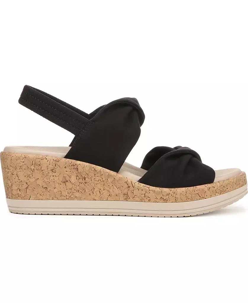 LifeStride Women's Riley Washable Slingback Wedge Sandals 2