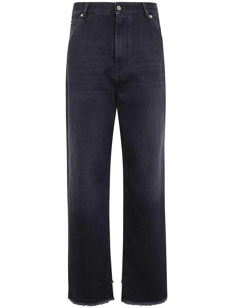 Darkpark Darkpark "Lisa" Belt Adorned Loose Fit Denim Clothing 1