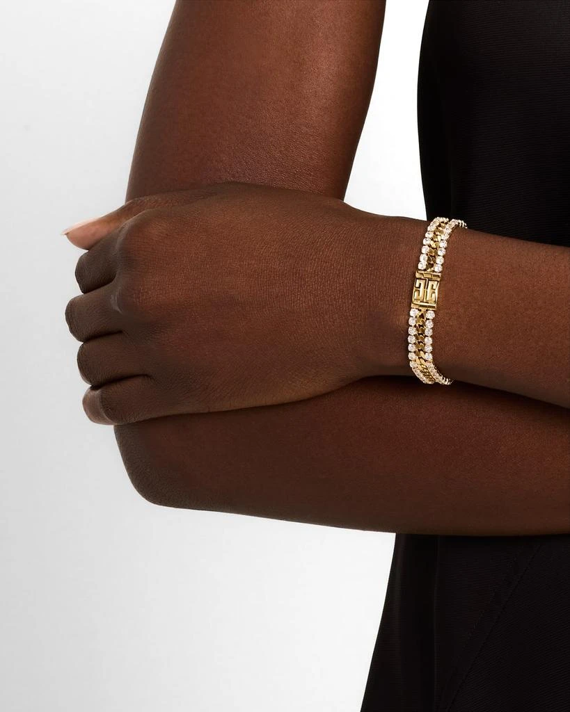 Givenchy 4G Crystal Chain Bracelet 2